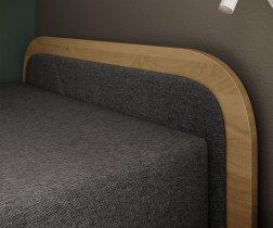 Eltap stock - Dječji krevet Parys 80x190 cm - r - smeđa - Sawana 05