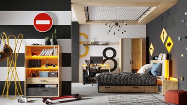 Lenart - Krevet Qubic QB-11 - 120x210 cm