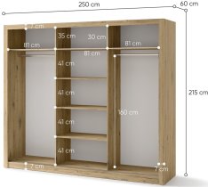 Lenart - Ormar Idea ID-01 - san remo hrast