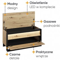 Lenart - Ormarić za obuću Quant QG-03