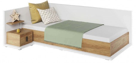 Lenart - Dječji krevet Simi MS-09L - 90x200 cm - lijevi