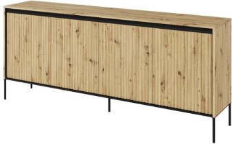 artisan hrast/crna