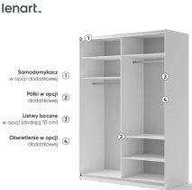 Lenart - Ormar Maxi MX-04 - 200 cm