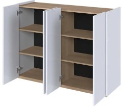 Lenart - Komoda Easy EA-02 - bijeli siaj/skandi hrast
