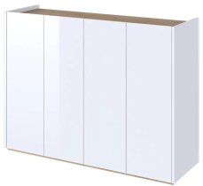 Lenart - Komoda Easy EA-02 - bijeli siaj/skandi hrast