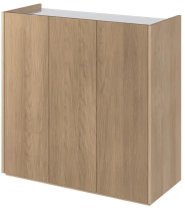 Lenart - Komoda Easy EA-03 - skandi hrast/visoki bijeli sjaj