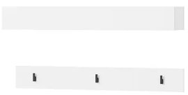 Vješalica Simply SM-06 - bijela