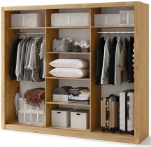 Lenart - Garderobni ormar Idea ID-01 - hrast shetland