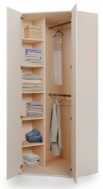 Lenart - Kutni garderobni ormar Charlie CH-01