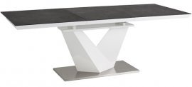 Signal - Blagovaonski stol Alaras II 160 cm - sivi 
