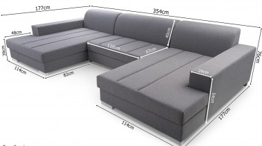 Kinas meble - Kutna garnitura Mistral U