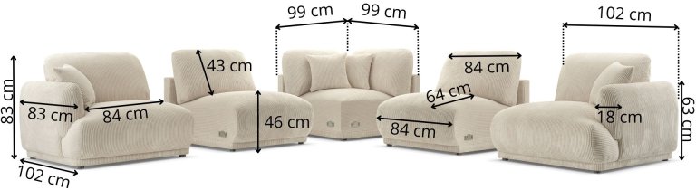 Kinas meble - Modularni sustav Chacco