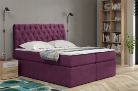 Kutne garniture PKMebel - Boxspring krevet 58 standardni s gumbima