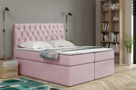 Kutne garniture PKMebel - Boxspring krevet 58 standardni s gumbima
