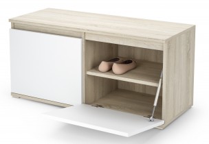 PKMebel - Set za predsoblje Emi 2 -  sivi (graphite)
