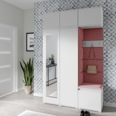 PKMebel - Set za predsoblje Emi 18 - bijeli