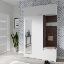 PKMebel - Set za predsoblje Emi 18 - bijeli