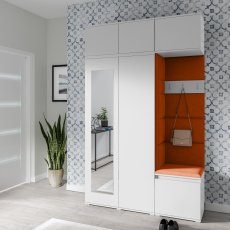 PKMebel - Set za predsoblje Emi 18 - bijeli