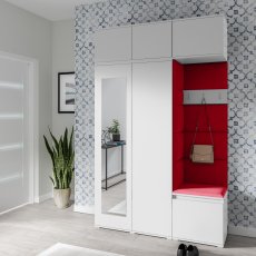 PKMebel - Set za predsoblje Emi 18 - bijeli