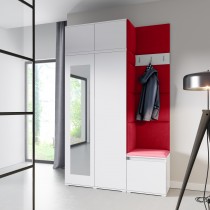 PKMebel - Set za predsoblje Emi 20 - bijeli
