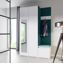 PKMebel - Set za predsoblje Emi 20 - bijeli