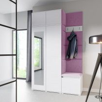 PKMebel - Set za predsoblje Emi 20 - bijeli