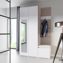 PKMebel - Set za predsoblje Emi 20 - bijeli