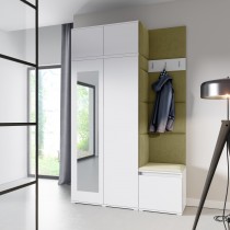 PKMebel - Set za predsoblje Emi 20 - bijeli