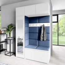 PKMebel - Set za predsoblje Emi 21 - bijeli