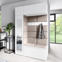 PKMebel - Set za predsoblje Emi 21 - bijeli