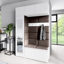 PKMebel - Set za predsoblje Emi 21 - bijeli