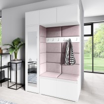 PKMebel - Set za predsoblje Emi 21 - bijeli