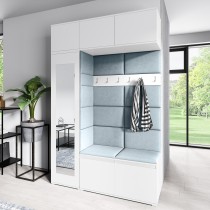 PKMebel - Set za predsoblje Emi 21 - bijeli