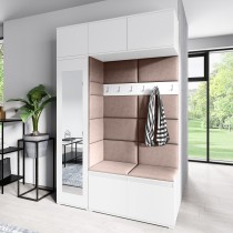 PKMebel - Set za predsoblje Emi 21 - bijeli