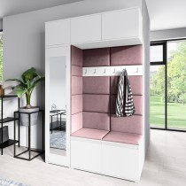 PKMebel - Set za predsoblje Emi 21 - bijeli