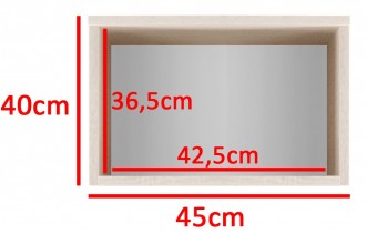 Set za predsoblje Emi 22 - bijeli