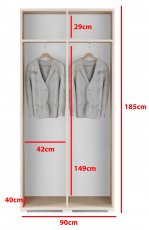PKMebel - Set za predsoblje Emi 24