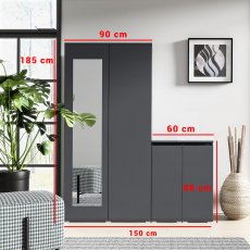PKMebel - Set za predsoblje Emi 24