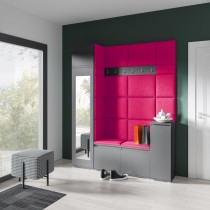Set za predsoblje Emi 29 - sivi (graphite)