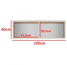 PKMebel - Set za predsoblje Emi 21 - artisan hrast/crna