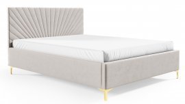 Krevet 29 slim - 140x200 cm s drvenim mehanizmom podizanja