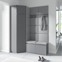 Set za predsoblje Emi 37 - graphite