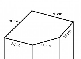 PKMebel - Set za predsoblje Emi 38 - artisan hrast/crna