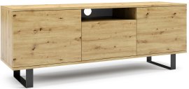 TV element Logan 150 cm metalne noge - artisan hrast