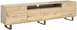 TV element Logan 180 cm metalne noge - artisan hrast