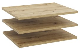 Set od 3 police za garderobni ormar Sevilla 