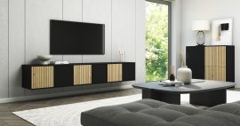 Zidna TV element Ross 210 cm