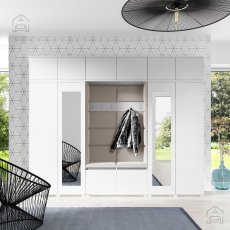 Komplet za hodnik Emi 17 - bijeli - Trinity 02