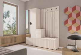 Set za predsoblje Rayo 7 s ogledalom