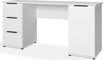 PKMebel - Radni stol Tivo - 160 cm - bijela